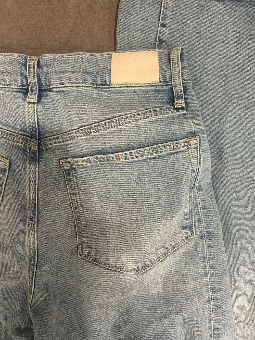 PAIGE Arellia Skimmer Barrel Jeans Mar Vista Size 29 - Picture 7 of 12